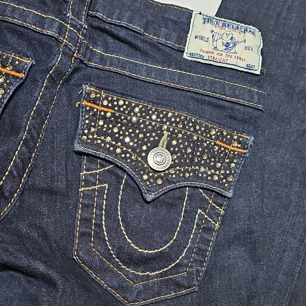 True Religion Embezzeled Straight Jeans Size 26 - Picture 9 of 9